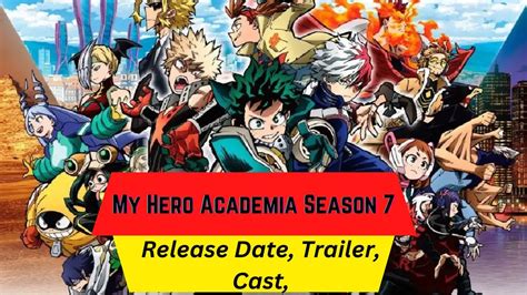 My Hero Academia season seven will air on May 4, 2024, according to an announcement at Jump Festa 24. The show will likely pick up where season six left off, with the introduction of USA hero 'Star and …